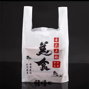 Bolsa de Regalo de Plástico Duradera con Logo Impreso para Compras y Exposiciones