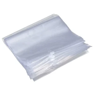 Túi Zip Lock PE trong suốt thân thiện với môi trường có in logo tùy chỉnh, chống thấm và bụi cho bao bì áo thun