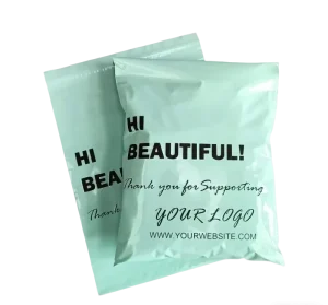 Custom Logo Printed Poly Courier Bags Waterproof Self Seal Packaging for Small Business Use