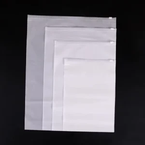 Индивидуальная печать логотипа на матовых HDPE пакетах с застежкой для одежды, бикини, нижнего белья, футболок, носок, платьев, комбинезонов, продуктов