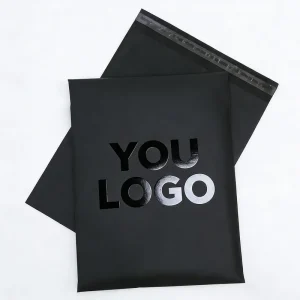 Túi vận chuyển quần áo poly LDPE chống nước in logo tùy chỉnh, túi dán tự dính, túi giao hàng cho giày và tất