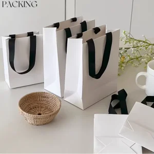 Túi đóng gói quà tặng với kích thước logo tùy chỉnh, nhãn hiệu tùy chỉnh cho quà tặng