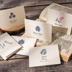 Etichetta appendibile personalizzata con logo, etichetta di ringraziamento per imballaggio di piccole imprese, etichetta di carta di lusso, etichetta di ringraziamento