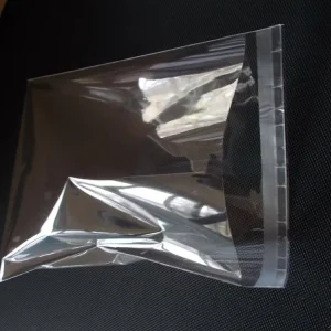 Saco de Camisa Plástico Personalizado com Adesivo Auto Selante Transparente, Sacos de Plástico OPP para Embalagem de Vestuário