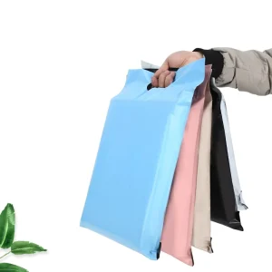 Kantong Pengiriman Plastik dengan Logo Cetak Kustom untuk Pakaian, Kurir, dan Pengemasan