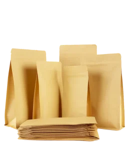 Custom Printed Biodegradable Bags Eco Friendly Resealable Stand up Pouch Compostable for Food Coffee Snack
