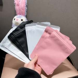 Sacs en Mylar laminés personnalisés avec impression, haute barrière, sachet à sceller à chaud, fournisseur d'emballage plastique composite
