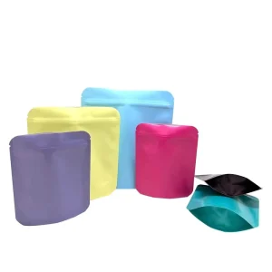 Túi đứng nhựa khóa kéo chống mùi in tùy chỉnh 3.5 7g 1oz bao bì kẹo nhỏ Mylar