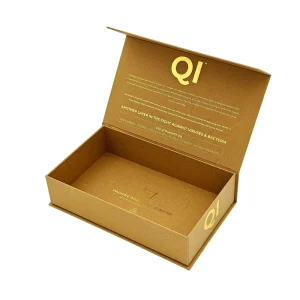 Caja de regalo magnética de papel kraft con tapa y base impresas personalizadas, bolsa de regalo y juego de caja de cartón ondulado