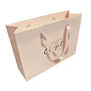Bolsas de papel de lujo impresas personalizadas para embalaje de regalos de ropa