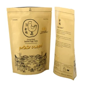 Sacs en plastique imprimés personnalisés, sachets en papier kraft