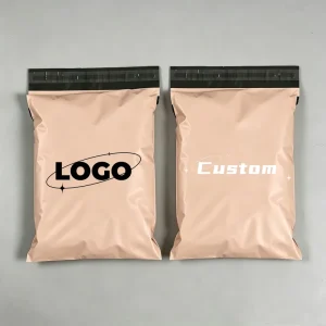 Tas Pengiriman Poly Mailer Kustom yang Dicetak, Tahan Air, Self Adhesive untuk Pakaian, Kosmetik, dan Kemasan Wig Rambut