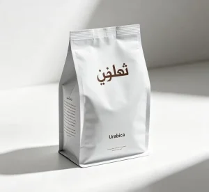 Individuelle Drucke umweltfreundliche matte Farbblockboden PE Kaffeebohnentaschen Verpackung Tiefdruck mit Ventil und Zipper