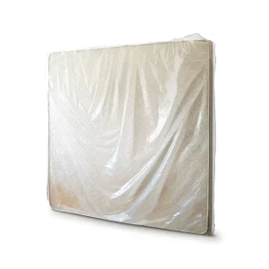 Bolsa de almacenamiento desechable transparente de 1.5-4 mil, protectora de muebles y colchones, con logo impreso personalizado