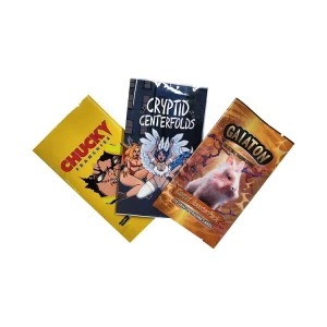 맞춤형 소형 알루미늄 호일 포장 가방, 게임 카드 포장을 위한 열 밀봉 가방