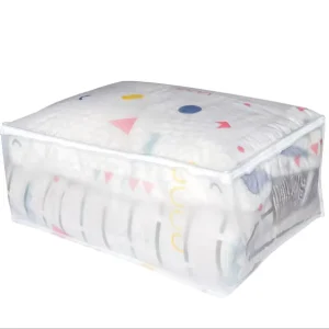 Tas Duvet PVC Transparan Kustom dengan Resleting