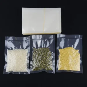 Custom Transparent Plastic Vacuum Bags Laminated Plastics Food Bags for Food Packaging