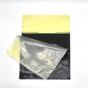 कस्टमाइज़ेबल LDPE क्लियर प्लास्टिक रिसीलेबल ज़िपर गारमेंट कस्टम लोगो ग्रेव्योर प्रिंटेड डिज़ाइन कस्टम रंग और मोटाई