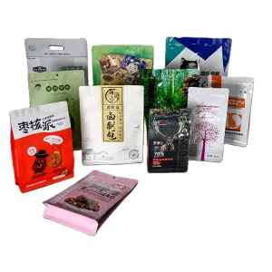 Bolsa de lado con fuelle impresa con logo personalizada, bolsa de mylar, bolsas de embalaje al vacío de papel de aluminio