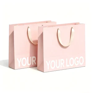 Benutzerdefinierte personalisierte bedruckte Logo-Geschenk-Einkaufstaschen für den Versand