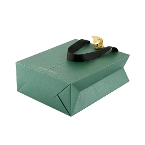 Borse per la spesa in carta regalo di lusso stampate personalizzate con il tuo logo per piccole attività di abbigliamento