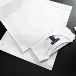 Saco de Papel de Vidro Compostável com Adesivo Personalizado para Embalagem de Calçados e Meias