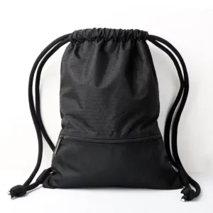 Sac à dos à cordon, sac à cordon pour emballage, polyester, cadeau, imperméable, chaîne, sangle personnalisable, style unisexe avec logo