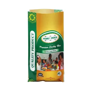 Sacos laminados de polipropileno BOPP para uso agrícola, embalagem de arroz