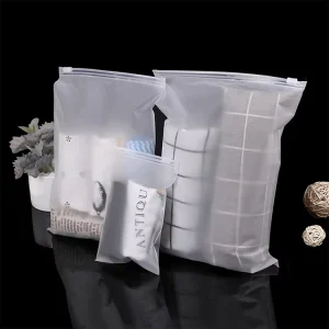 EVA PE PLA PBAT Plastic Ziplock Kleding Garment Tassen