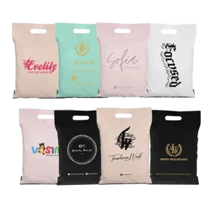 Sacs d'expédition en polyéthylène avec logo pour vêtements éco-responsables