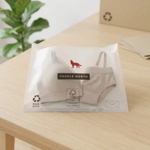 Kantong Kertas Glassine Ramah Lingkungan yang Dapat Terurai untuk Gaun Pengantin dan Pakaian Formal, Sepatu Tanpa Plastik Mewah