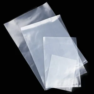 Бесплатный дизайн, экологически чистые переработанные LDPE GRS прозрачные пластиковые полиэтиленовые пакеты с предупреждением о задушении, полиэтиленовые пакеты с печатью логотипа