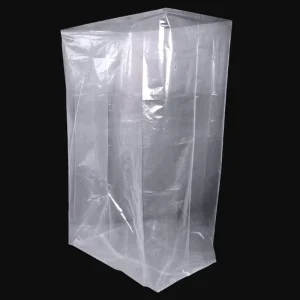 デザイン無料 環境に優しいリサイクルLDPE GRSクリアプラスチック衣類用ポリバッグ（窒息警告付き）ロゴ印刷入り