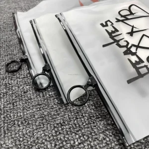 霧吹きポリオッパPVCジッパーバッグ 衣類水着・シャツモデル用包装用霧吹きジッパーバッグ