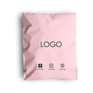 Túi gửi hàng poly phân hủy sinh học, in logo tùy chỉnh, bao bì gửi hàng quần áo