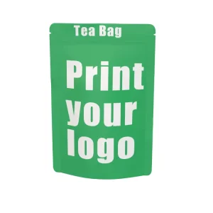 Sachet Stand en Aluminium Mylar avec Zip, Imprimé en Gravure, Écologique, Recyclable, Personnalisable, pour Aliments