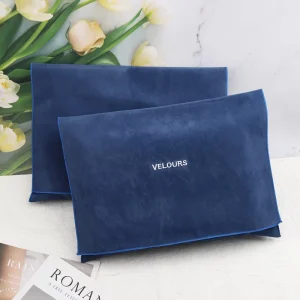High-End Envelop Flap Suede Velvet Handtas Cadeauverpakkingszak Vouwbare Velvet Vrouwen Kledingopslag Stof Envelopzakken