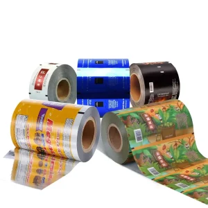 Hochwertige PE-Toilettenpapierrollen-Verpackungstasche individuell bedruckt, lebensmittelecht für die Verwendung mit Schokoladenmilch, Keksen, Olivenöl