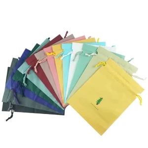 Bolsa de drawstring de polietileno de alta calidad, impermeable, pequeña bolsa de drawstring