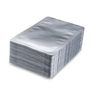 Sac d'emballage sous vide laminé, pouch scellé sur 3 côtés, en aluminium de qualité alimentaire, résistant à haute température, étanche à l'humidité