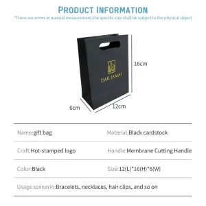 Emballage de luxe personnalisé pour petites entreprises avec logo - Bolsas De Papel sacs en papier imprimés sur carton pour shopping et cadeaux