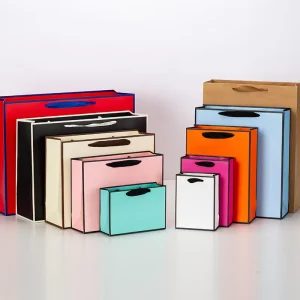 Luxus maßgeschneiderte Hochzeitskleid Verpackungsbox große starre Karton tragbare Jacke Geschenk Hochzeitskleid Verpackungsbox