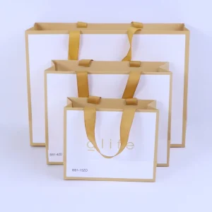 맞춤형 인쇄 의류 포장 소매 선물 내구성 재사용 가능 쇼핑 보석 종이 가방 소규모 비즈니스용