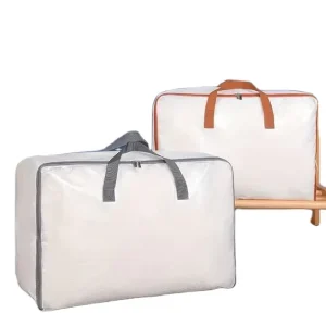 Memproduksi Kantong Kemasan Bantal Non Woven Berkualitas Tinggi untuk Selimut dan Kantong Plastik Zip Lock