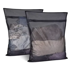 Bolsas de lavandería de malla, bolsas de lavado de poliéster, bolsa de lavandería de red para sujetadores, medias, ropa interior y lencería