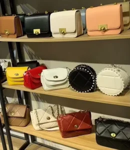 Borsa a spalla inclinata per designer di moda, consegna casuale, borse da donna