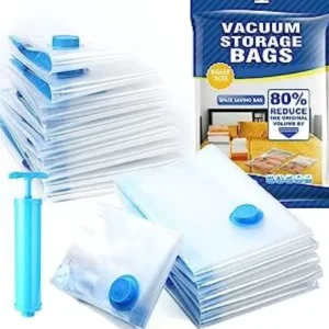 Bolsas de almacenamiento al vacío de nylon flexibles y plegables ecológicas N PA para ropa, ropa de cama, dormitorio, baño, armario, viaje, Europa
