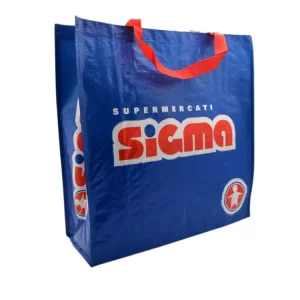 Nouveaux sacs d'emballage premium recyclables en PP tissé laminé avec finition brillante