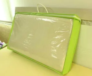 Copertura per materasso in PVC trasparente da 0,10 mm non tessuto