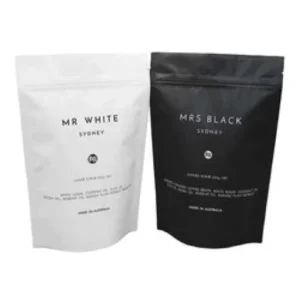 OEM Milieu-vriendelijke Retail Poly Plastic Staande Zak Aangepaste Bedrukking Logo Ontwerp Primaire Verpakkingszak